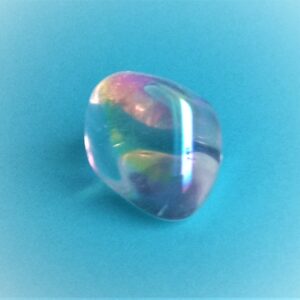 Tromlovaný oblázek aqua aura